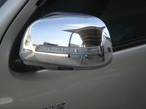 Накладки на зеркала хромированные с диодным повторителем для TOYOTA HILUX VIGO , FORTUNER 2004-2010